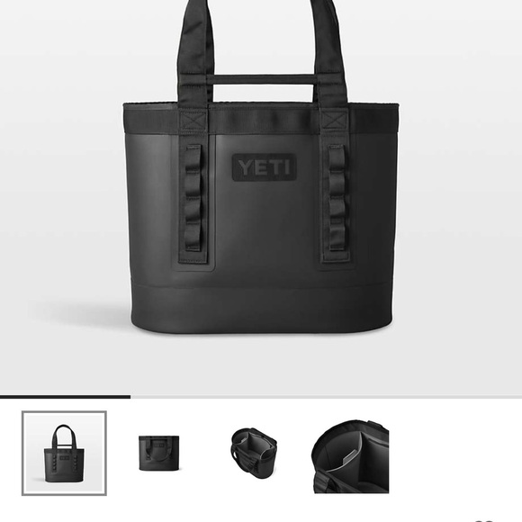 YETI Black Duffel Bag